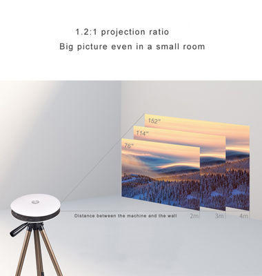 kupować Zastosowany film cyfrowy HD 720p WXGA Led Projektor 4k 3D DLP Biuro UFO online manufacture