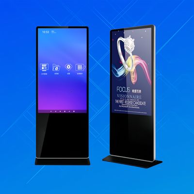 kupować ODM 1080P Podłogowy wyświetlacz LCD wyświetlacz napis dotykowy odtwarzacz reklamowy 50 cali online manufacture