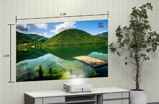 Dobra cena. WUXGA 3800lm 1080p Led video DLP Chip Projektor 3LCD Do sal konferencyjnych Dom w Internecie